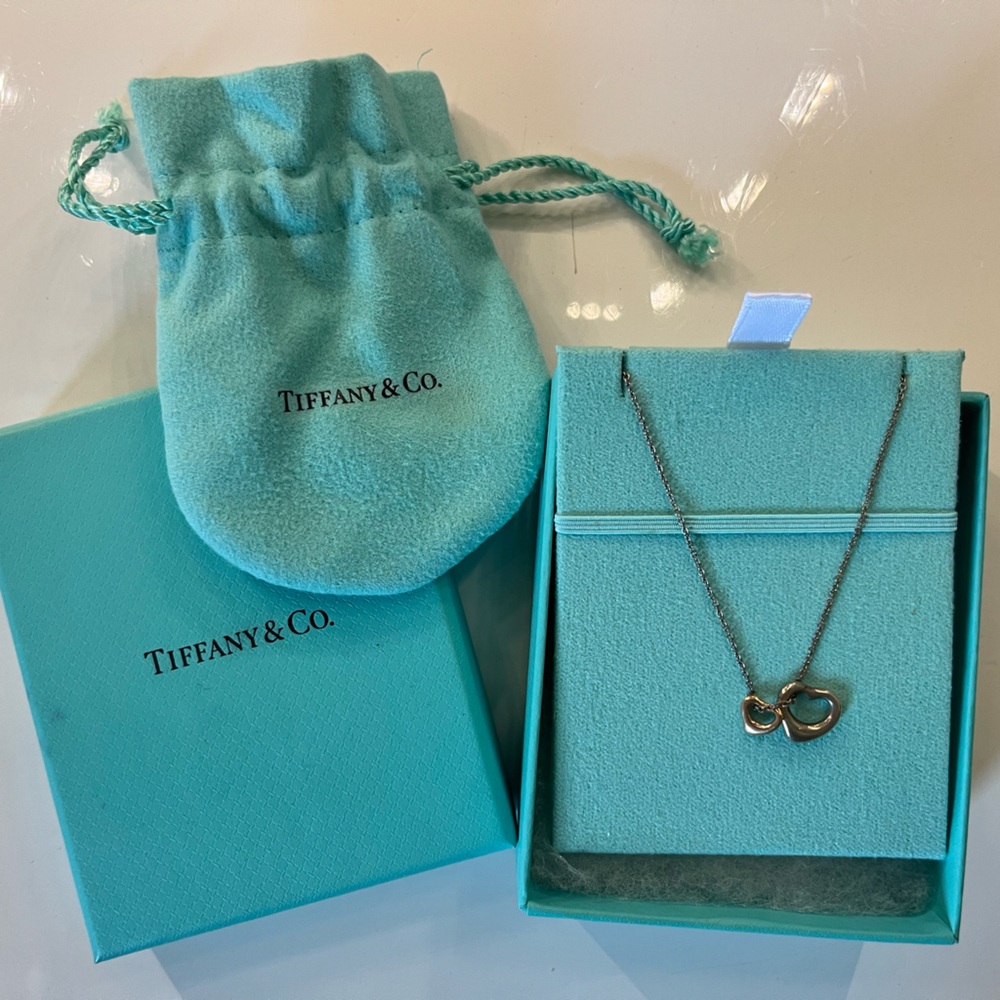Tiffany & Co. Silver Heart Necklace- Peretti